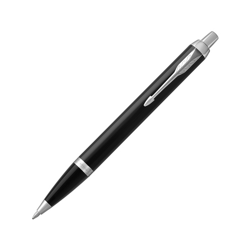 Ручка шариковая «Parker IM Core Black CT», черный/серебристый