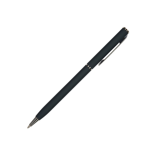 Ручка шариковая автоматическая BrunoVisconti® "PALERMO" цвет корпуса сине-черный, soft-touch, 0.7 мм