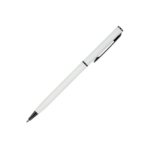 Ручка шариковая автоматическая BrunoVisconti® "PALERMO" цвет корпуса белый, soft-touch, 0.7 мм