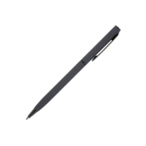 Ручка шариковая автоматическая BrunoVisconti® "PALERMO" цвет корпуса графитовый, soft-touch, 0.7 мм