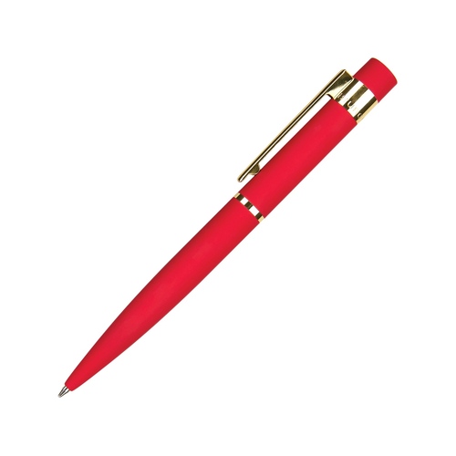 Ручка шариковая автоматическая BrunoVisconti "VERONA" цвет корпуса красный, soft-touch, 1 мм, синяя