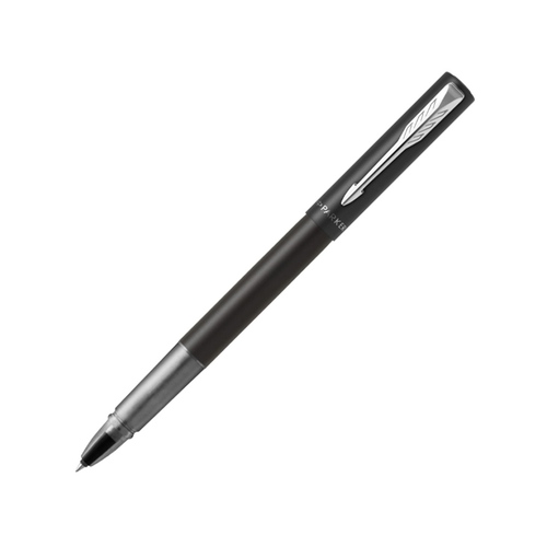 Ручка-роллер Parker Vector XL Black CT, стержень: F, цвет чернил:black, в подарочной упаковке
