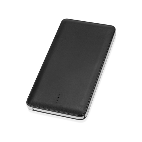 Портативное зарядное устройство "Стор", 10000 mAh, черный