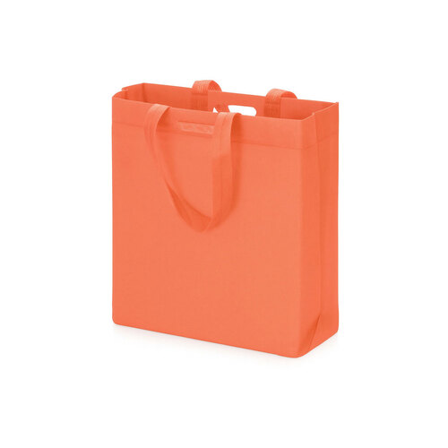 Сумка для покупок из спанбонда Ambit, 380*120*400 с ручкой 550/30 мм, оранжевый