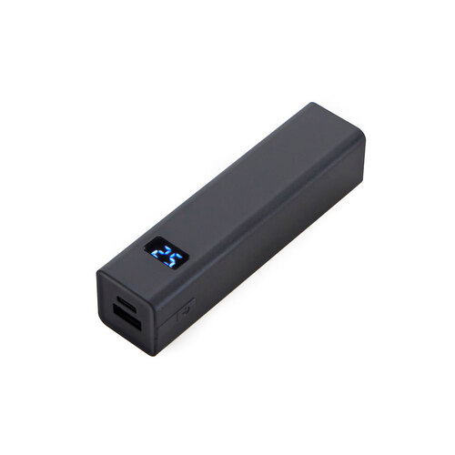 Внешний аккумулятор «Rail», 5000 mAh, черный