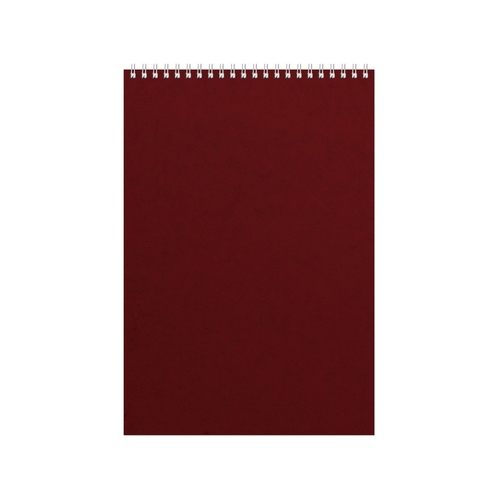 Бизнес - блокнот Альт А4 (198 х 285 мм) "Office" 60 л., бордовый