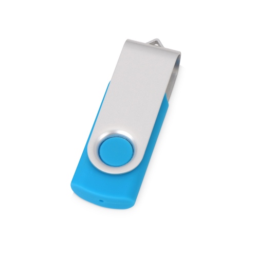 Флеш-карта USB 2.0 16 ГБ «Квебек», голубой