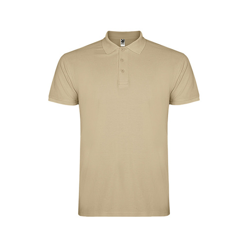 Рубашка поло "Star" мужская, песочный