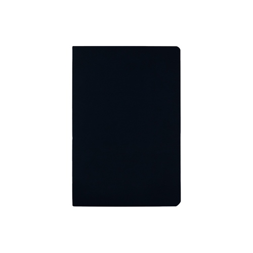Бизнес тетрадь А5 "Megapolis flex" 60 л. soft touch клетка, темно-синий navy