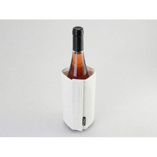 WINE COOLER SATIN WHITE/Охладитель-чехол для бутылки вина или шампанского, белый