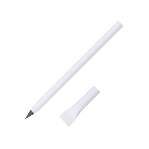 Вечный карандаш из переработанной бумаги "Recycled pencil", белый