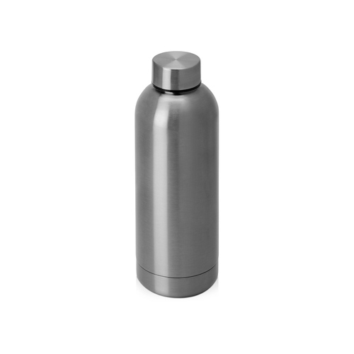 Вакуумная термобутылка "Cask" Waterline, 500 мл, серебристый глянцевый (P)