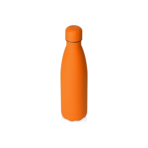 Вакуумная термобутылка "Vacuum bottle C1", soft touch, 500 мл, оранжевый (Р)