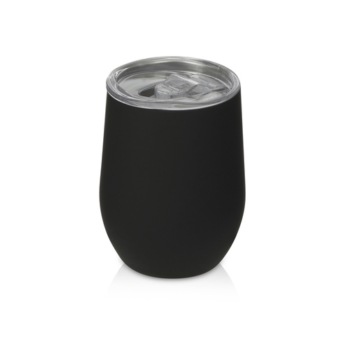 Термокружка "Vacuum mug C1", soft touch, 370мл, черный