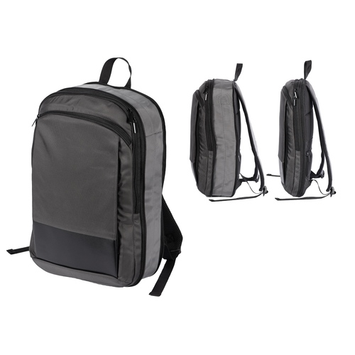 Расширяющийся рюкзак Slimbag для ноутбука 15,6", серый