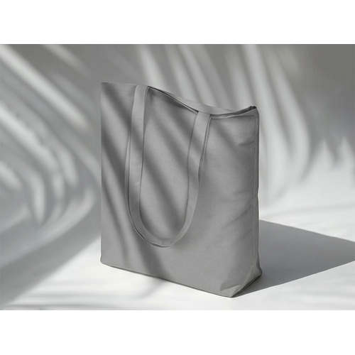 Сумка для шопинга Carryme 140 хлопковая, 140 г/м2, серый