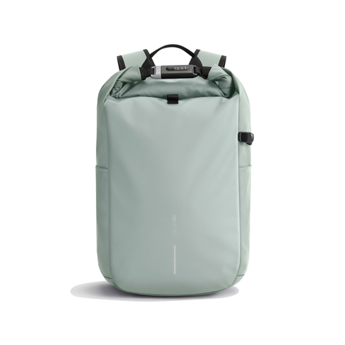 Антикражный рюкзак Urban Roll-top, зеленый