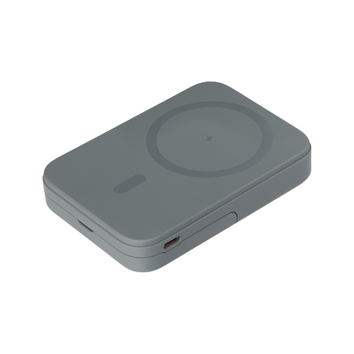 Внешний аккумулятор Юнион PD (Union PD) 10000mAh с функцией беспроводной зарядки 15W, серый