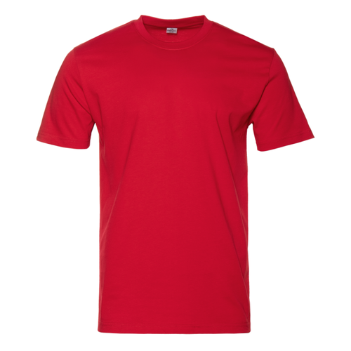 Футболка мужская STAN хлопок 180, 08, Красный,  (14)  (54/XXL)