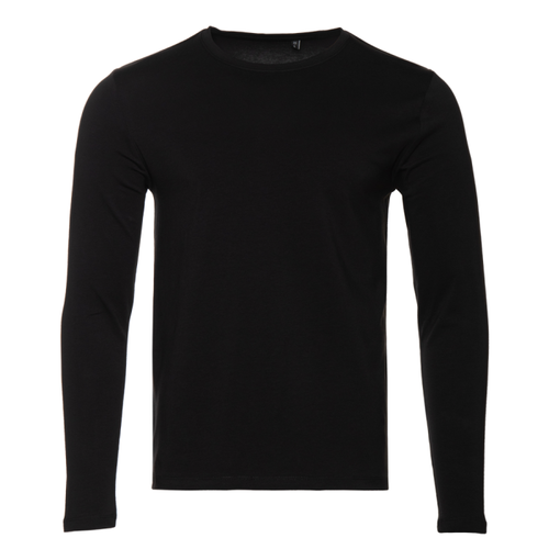 Лонгслив STAN хлопок/эластан 180, 35, Чёрный,  (20)  (52/XL)