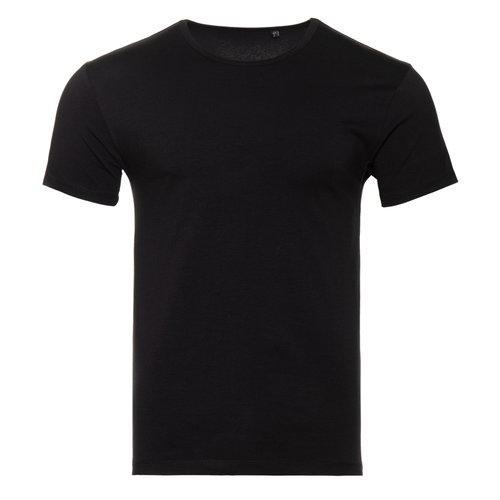 Футболка мужская STAN хлопок/эластан 180, 37, Чёрный,  (20)  (52/XL)