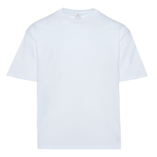 Футболка унисекс оверсайз STAN хлопок 240, 56, Белый,  (10/1)  (54/XXL)