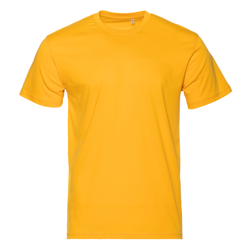 Футболка унисекс STAN, хлопок 150, 51, Жёлтый,  (12/1)  (60-62/5XL)