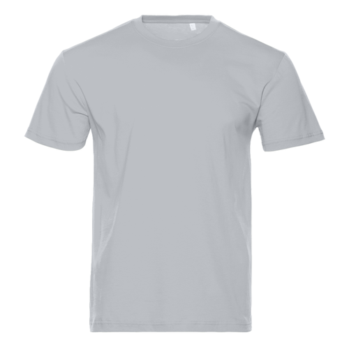 Футболка унисекс STAN, хлопок 150, 51, Стальной серый,  (150)  (52/XL)