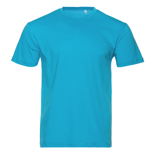 Футболка унисекс STAN, хлопок 150, 51, Бирюзовый,  (32)  (54/XXL)