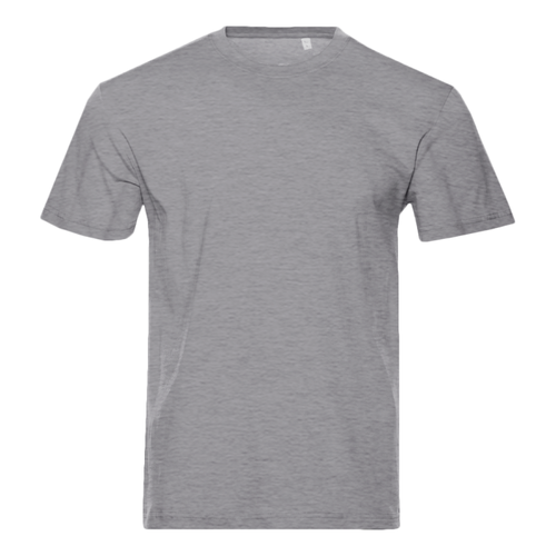 Футболка унисекс STAN, хлопок 150, 51, Серый меланж,  (50/60)  (54/XXL)