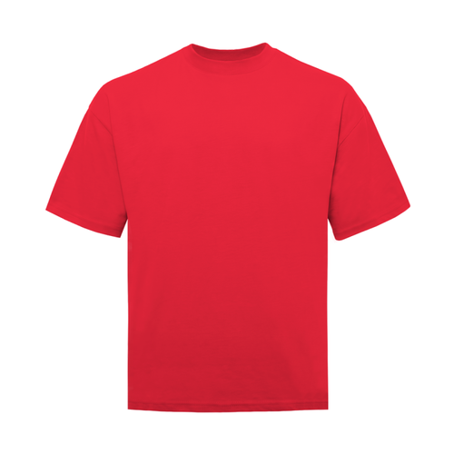 Футболка оверсайз STAN хлопок 180, 306, Красный,  (14)  (44/XS)