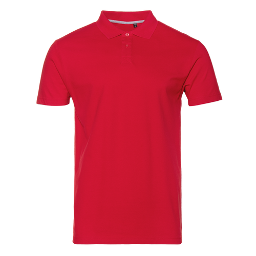 Рубашка поло унисекс хлопок 100%, 185, 04B, Красный,  (14)  (54/XXL)