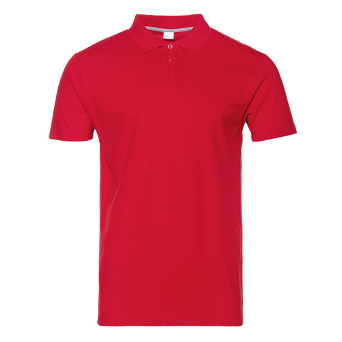 Рубашка поло унисекс STAN хлопок 185, 04U, Красный,  (14)  (56/XXXL)