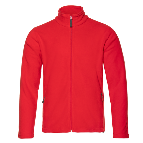 Толстовка унисекс STAN на молнии микрофлис 200, 21, Красный,  (14)  (56/XXXL)