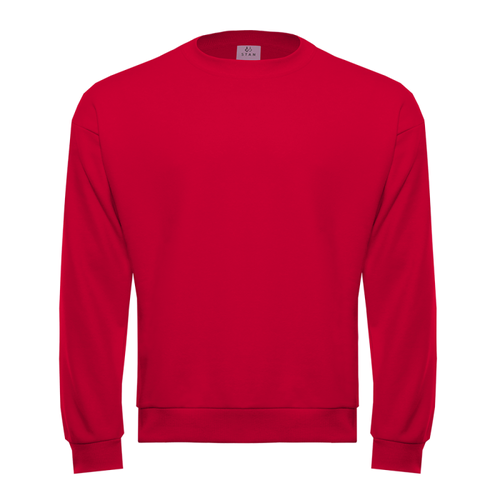 Свитшот унисекс STAN футер без начёса, 350, 96, Красный,  (14)  (52/XL)