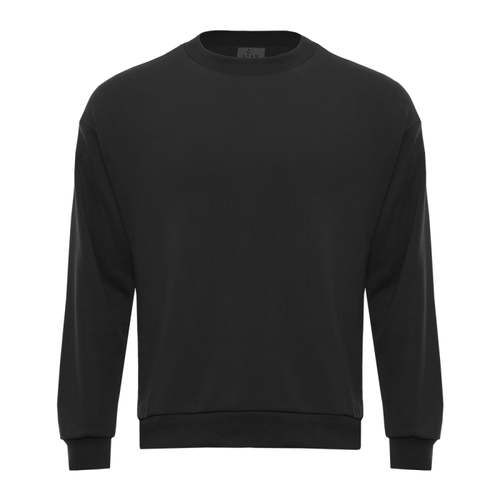 Свитшот унисекс STAN футер без начёса, 350, 96, Чёрный,  (20)  (44/XS)