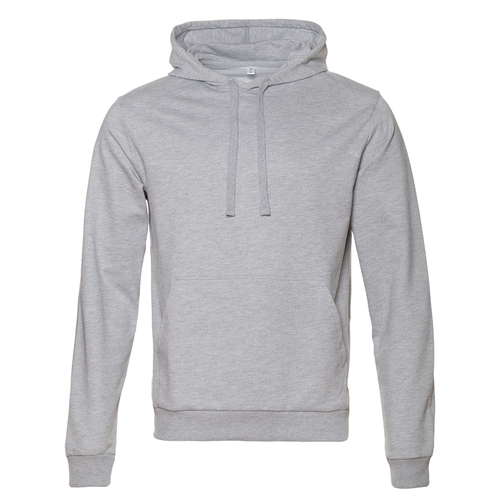 Худи унисекс STAN футер без начёса 260, 23, Серый меланж,  (50/60)  (54/XXL)