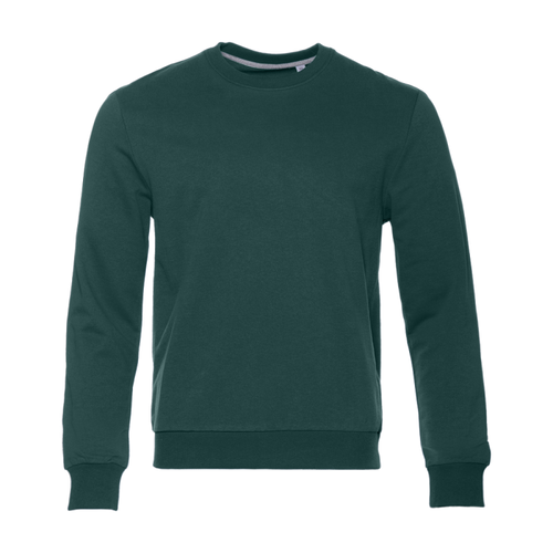 Свитшот унисекс STAN футер без начёса, 260, 63, Тёмно-зелёный,  (130)  (56/XXXL)