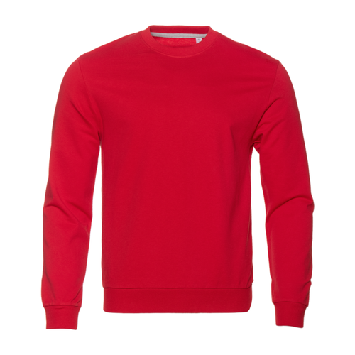 Свитшот унисекс STAN футер без начёса, 260, 63, Красный,  (14)  (52/XL)