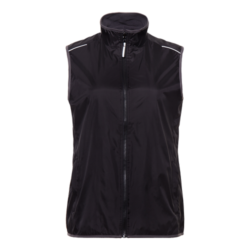 Жилет женский STAN таффета 210T, 65, 24WN, Чёрный,  (20)  (52/XXL)