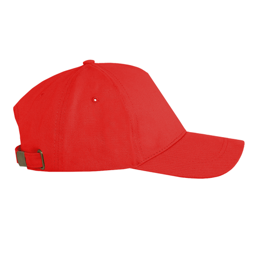Бейсболка STAN 5 клиньев хлопок 260, 12, Красный,  (14)  (56-58/ONE SIZE)