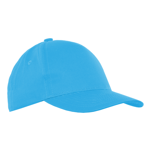 Бейсболка детская STAN 5 клиньев хлопок 150, 10J, Бирюзовый,  (32)  (52-54/ONE SIZE)