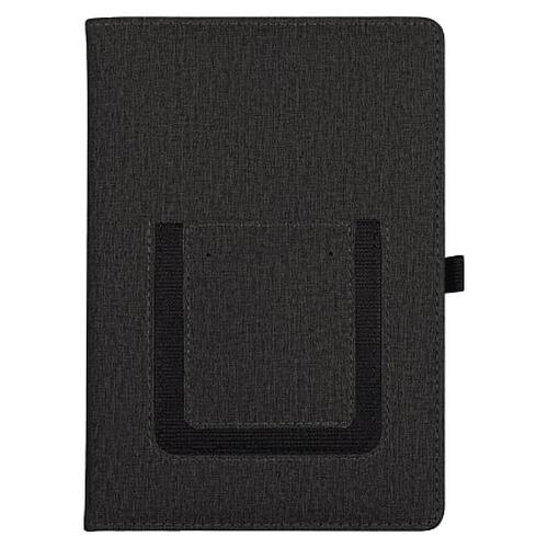 Ежедневник Smart Wallet Cambric A5, черный, недатированный, в твердой обложке с поролоном