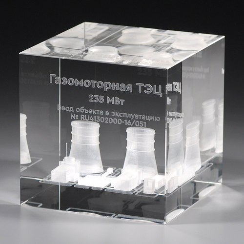Награда из стекла