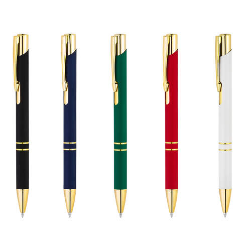 Ручка KOSKO SOFT GOLD Красная 1029.03