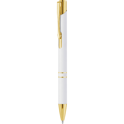 Ручка KOSKO SOFT GOLD Белая 1029.07