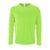 Футболка с длинным рукавом Sporty LSL Men неоново-зеленая, размер 3XL