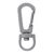 Застежка-карабин Snap Hook, S, серая