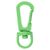 Застежка-карабин Snap Hook, S, зеленый неон