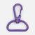 Застежка-карабин Snap Hook, L, фиолетовая